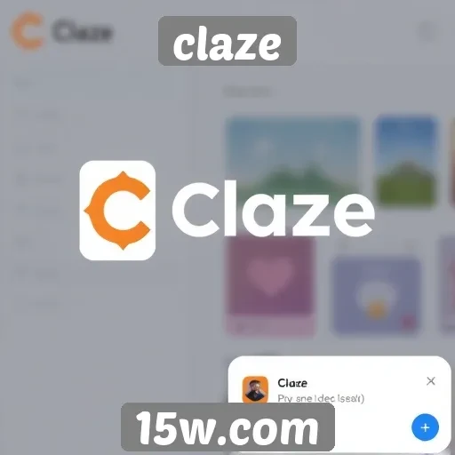 Interface do Claze é otimizada para melhor usabilidade